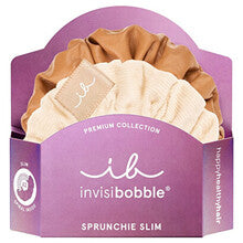 Invisibobble - Sprunchie Slim Premium Creme de Caramel - hair tie ( 2 pcs ) - Feel You