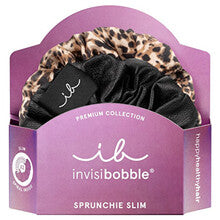 Invisibobble - Sprunchie Slim Premium Leo is the New Black - hair ties ( 2 pcs ) - Feel You
