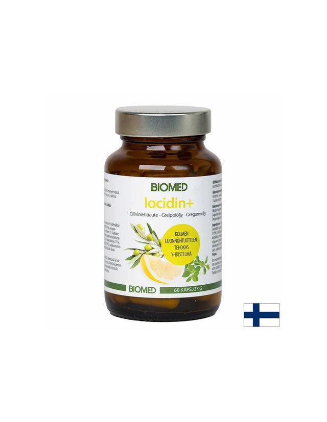 Имунитет - Iocidin+ Маслина, грейпфрут и риган, 60 капсули - Feel You