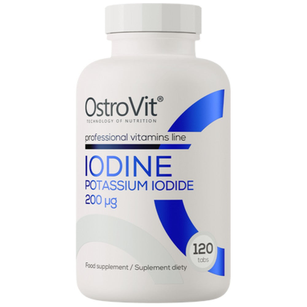 Iodine 200 mcg | Potassium Iodide - 120 Таблетки - Feel You