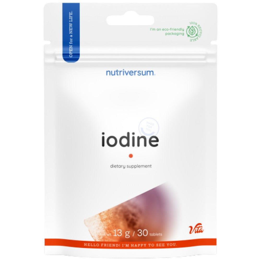 Iodine Tablet 100 mcg - 30 Таблетки - Feel You
