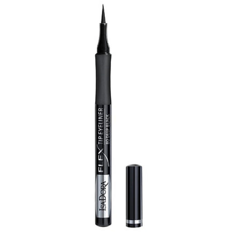 IsaDora, Flex Tip, Liquid Eyeliner, 80, Deep Black, 1 ml - Feel You