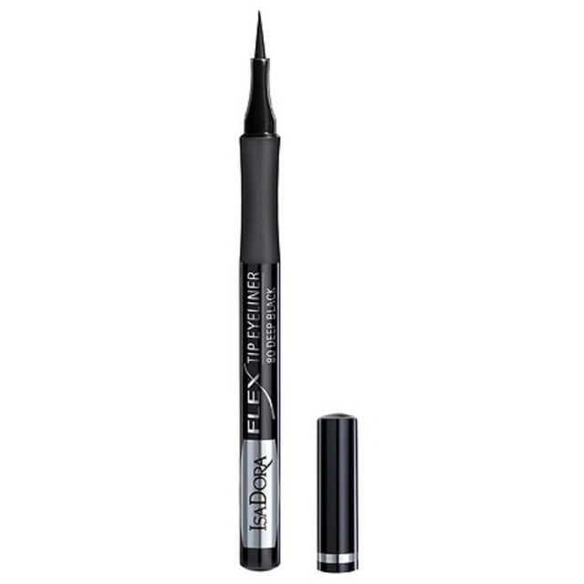 IsaDora, Flex Tip, Liquid Eyeliner, 80, Deep Black, 1 ml - Feel You