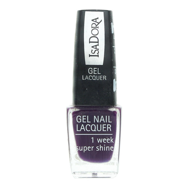 IsaDora, Gel Lacquer, Glossy, Nail Polish, 247, Purple Passion, 6 ml - Feel You