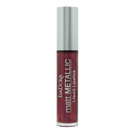IsaDora, Matt Metallic, Liquid Lipstick, 83, Burgundy Bite, 7 ml - Feel You