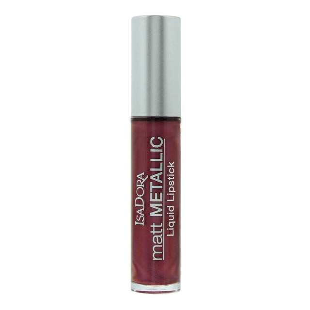 IsaDora, Matt Metallic, Liquid Lipstick, 83, Burgundy Bite, 7 ml - Feel You