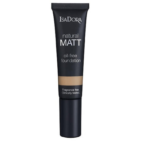 IsaDora, Natural Matt, Oil-Free, Matte, Liquid Foundation, 18, Almond, 35 ml - Feel You