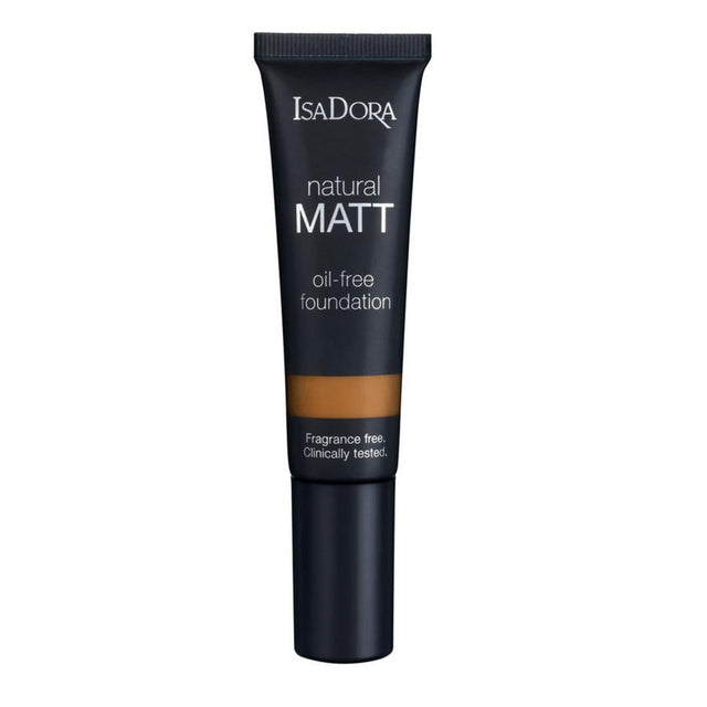 IsaDora, Natural Matt, Oil-Free, Matte, Liquid Foundation, 25, Mocha, 35 ml - Feel You
