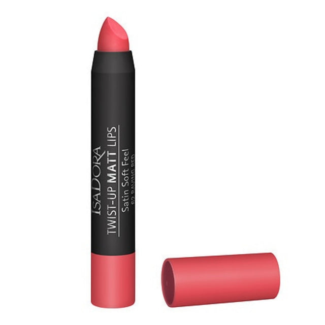 IsaDora, Twist-Up, Matte, Cream Lipstick, 62, Raving Red, 3.3 g - Feel You