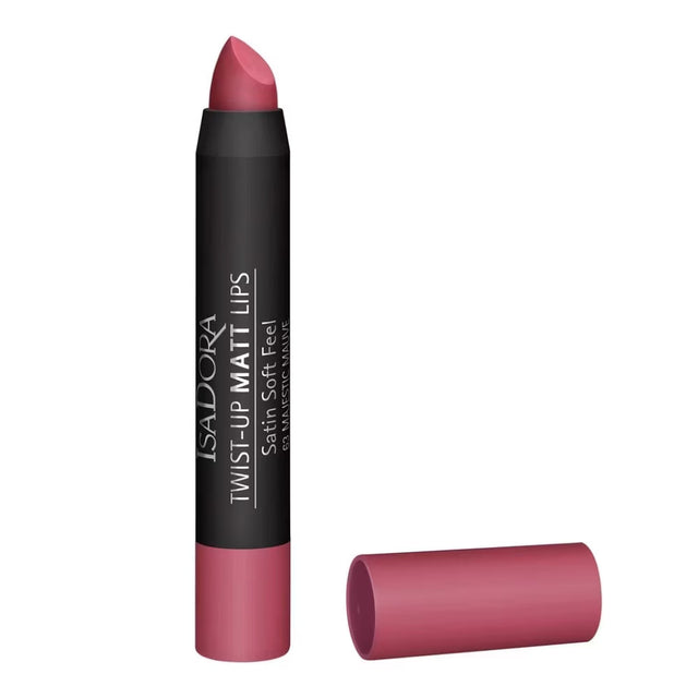 IsaDora, Twist-Up, Satin Finish, Cream Lipstick, 63, 3.3 g - Feel You