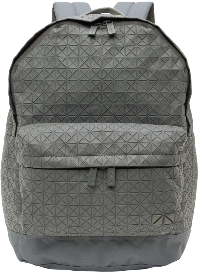 Issey Miyake, Issey Miyake, Textile, Textile Backpack, Gray, Unisex - Feel You