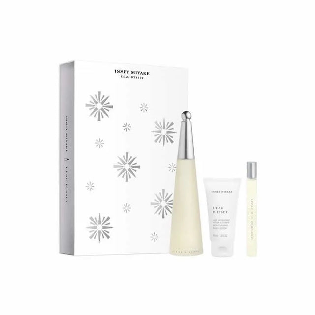 Issey Miyake L'Eau D'Issey Eau De Toilette Spray 100ml Set 3 Pieces - Feel You
