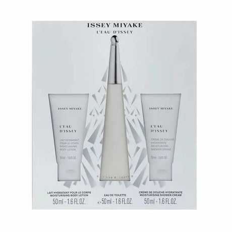 Issey Miyake L'Eau D'Issey Eau De Toilette Spray 50ml Set 3 Pieces - Feel You