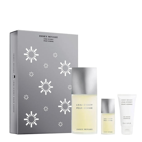 Issey Miyake - L'Eau D'Issey Pour Homme Gift Set EDT 125 ml, miniature EDT 15 ml and shower gel 50 ml - 125ml - Feel You