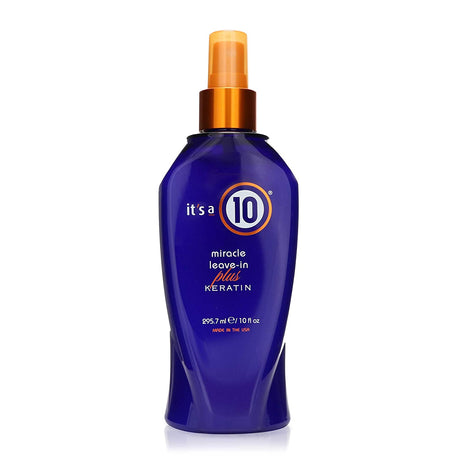It's a 10, Miracle Deep Plus Keratin, Hair Leave-In Cream Treatment, For Hydration, 295.7 ml - Feel You