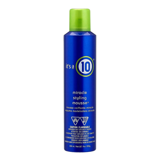 It's a 10, Miracle, Hair Styling Foam, For Volume, Medium Hold, 262 ml - Feel You