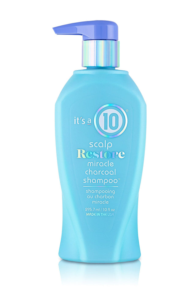 It's a 10, Scalp Restore Miracle, Charcoal, Hair Shampoo, Remove Excess Oil And Product Residual Build-up, 295.7 ml - Feel You