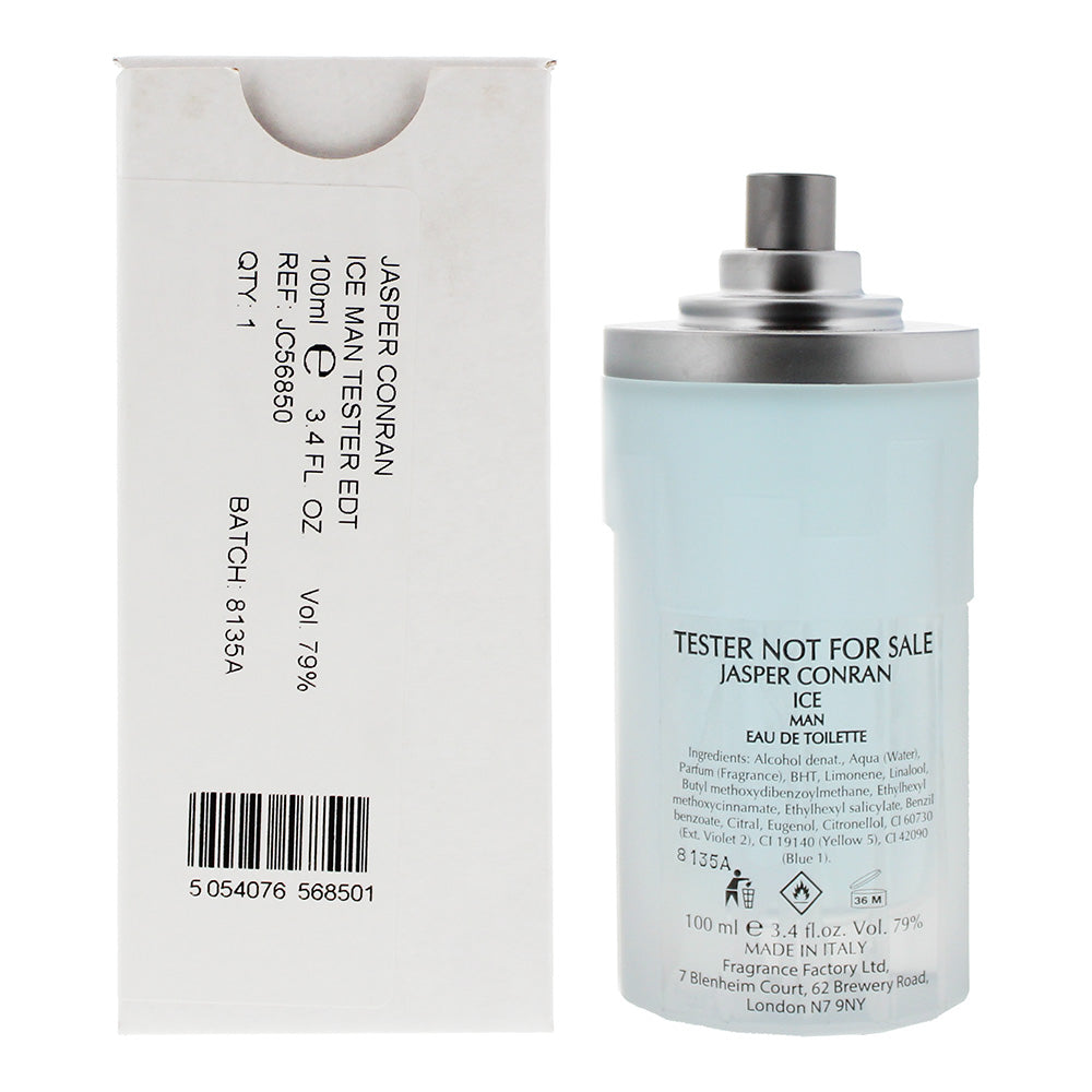 Jasper Conran, Ice, Eau De Toilette, For Men, 100 ml *Tester - Feel You
