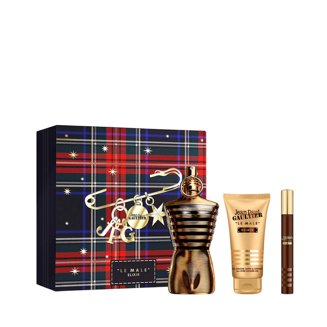 Jean Paul Gaultier - Le Male Elixir Dárková sada EDP 125 ml, sprchový gel 75 ml a miniaturka EDP 10 ml - 125ml - Feel You