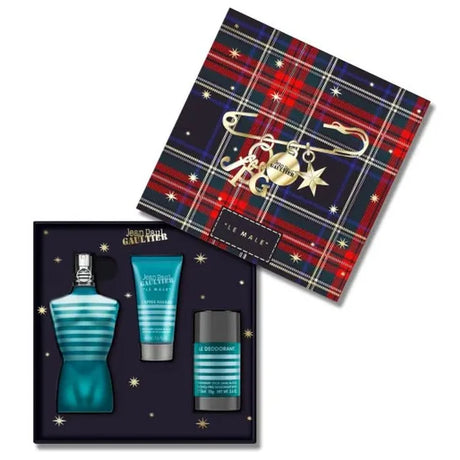 Jean Paul Gaultier - Le Male SET EDT 125 ml + After Shave Balm 50 ml + Deostick 75 ml - 125ml - Feel You