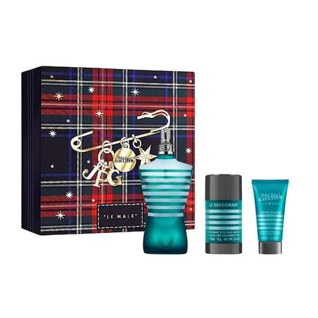 Jean Paul Gaultier - Le Male SET EDT 125 ml + After Shave Balm 50 ml + Deostick 75 ml - 125ml - Feel You