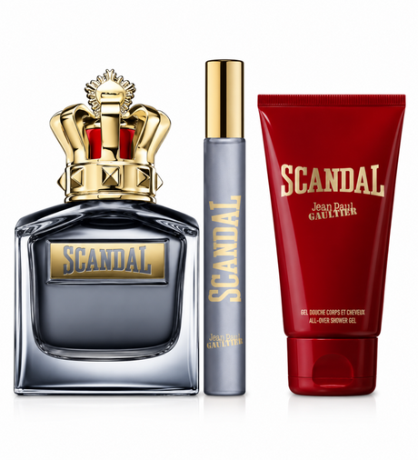 Jean Paul Gaultier – Scandal Pour Homme Eau De Toilette 100ml + Eau De Toilette 10ml + Shower Gel 75ml - Feel You