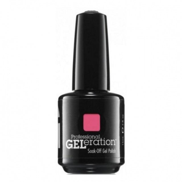 Jessica, GELeration Colours, Semi-Permanent Nail Polish, GEL-1111, POP Princess, 15 ml - Feel You