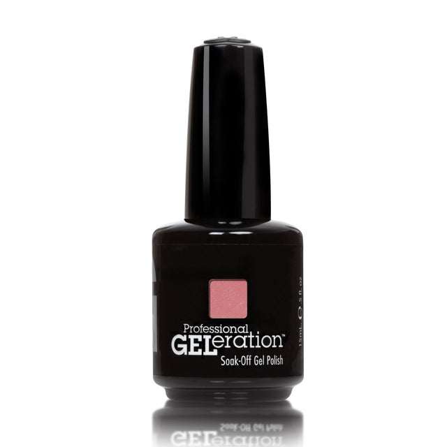Jessica, GELeration Colours, Semi-Permanent Nail Polish, GEL-409, Tea Rose, 15 ml - Feel You
