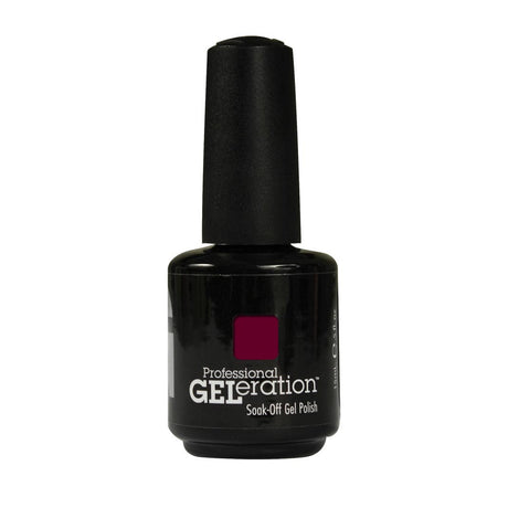 Jessica, GELeration Colours, Semi-Permanent Nail Polish, GEL-641, Sexy Siren, 15 ml - Feel You