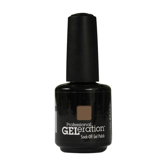 Jessica, GELeration Colours, Semi-Permanent Nail Polish, GEL-660, Buck Naked, 15 ml - Feel You