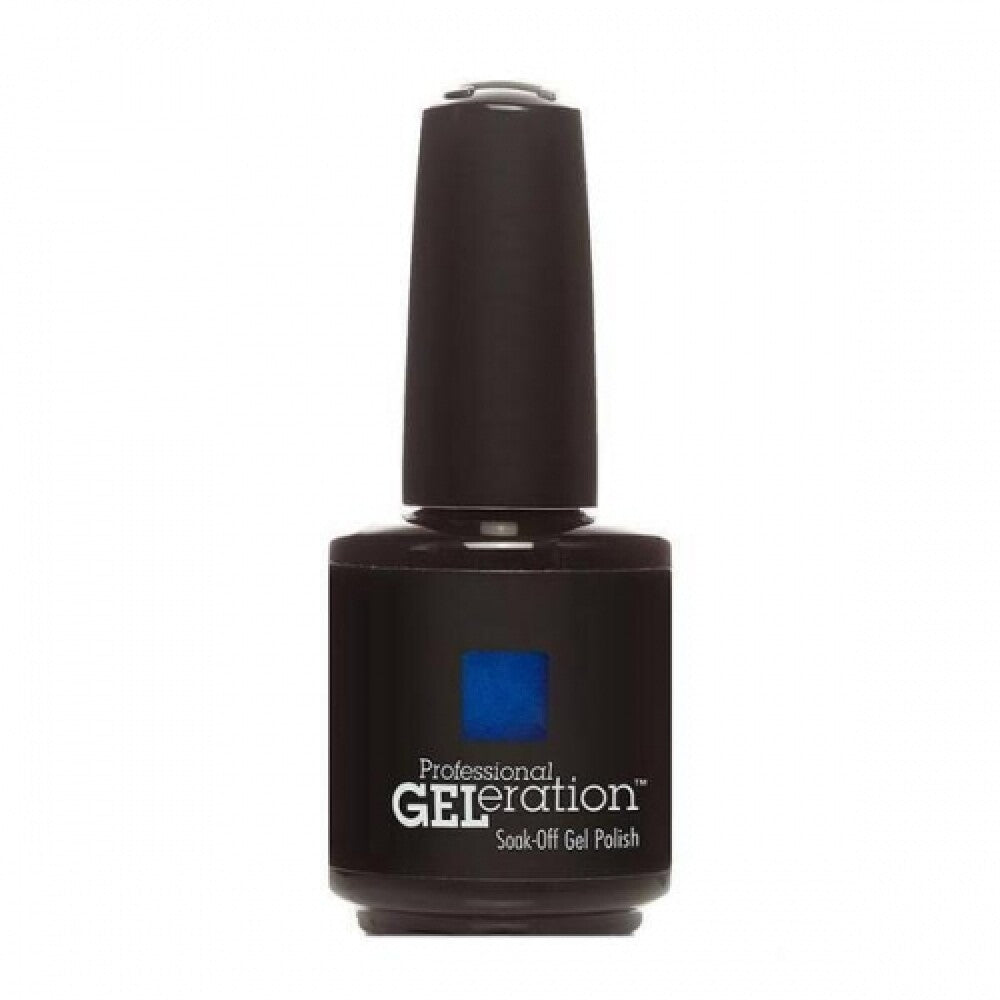 Jessica, GELeration Colours, Semi-Permanent Nail Polish, GEL-985, Blue Lagoon, 15 ml - Feel You