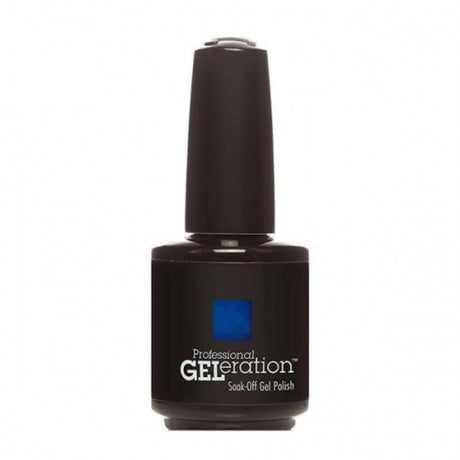 Jessica, GELeration Colours, Semi-Permanent Nail Polish, GEL-985, Blue Lagoon, 15 ml - Feel You