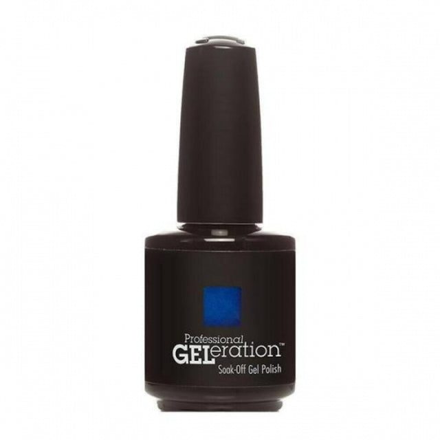 Jessica, GELeration Colours, Semi-Permanent Nail Polish, GEL-985, Blue Lagoon, 15 ml - Feel You