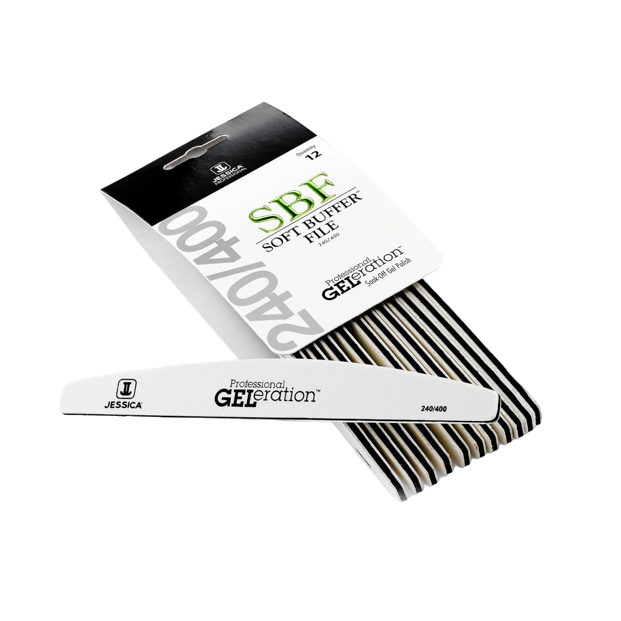 Jessica, GELeration, Nail File, 12 pcs - Feel You