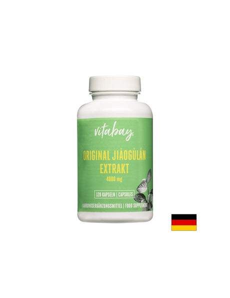 Jiaogulan Extrakt / Екстракт от джиаогулан (гиностема), 120 капсули - Feel You