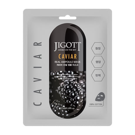 Jigott Caviar Real Ampoule Mask 27 ml - Feel You