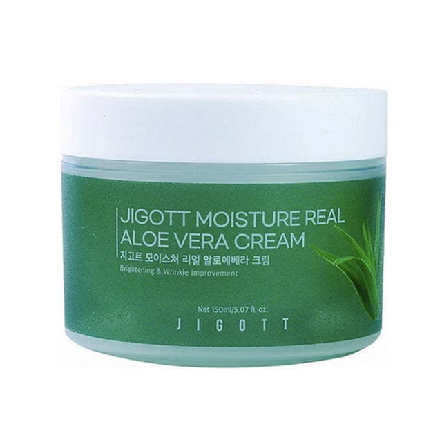 Jigott - Moisture Real Aloe Vera Cream, 150ml - Feel You