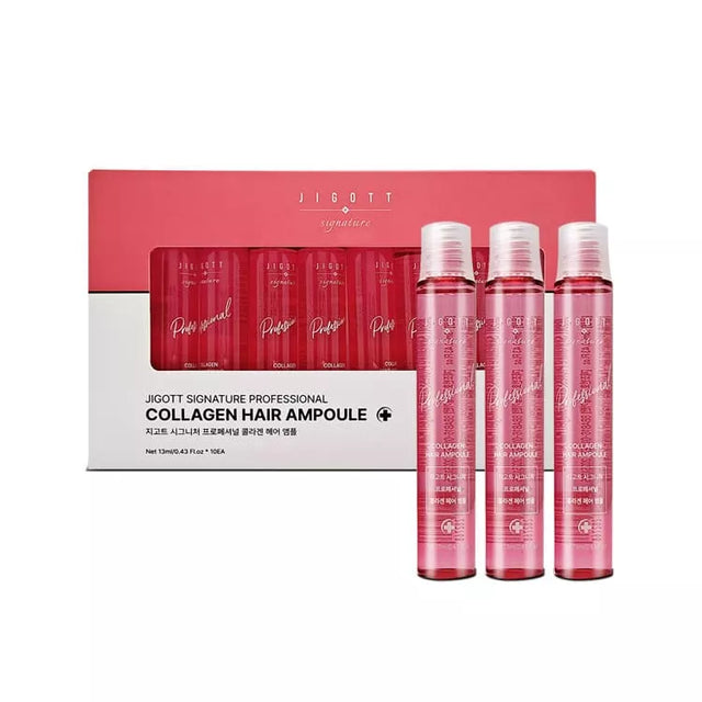Jigott - Signature Professional Collagen Hair Ampoule, 13ml*10ea - Feel You