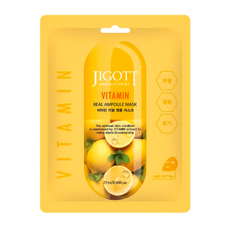 Jigott Vitamin Real Ampoule Mask 27 ml - Feel You