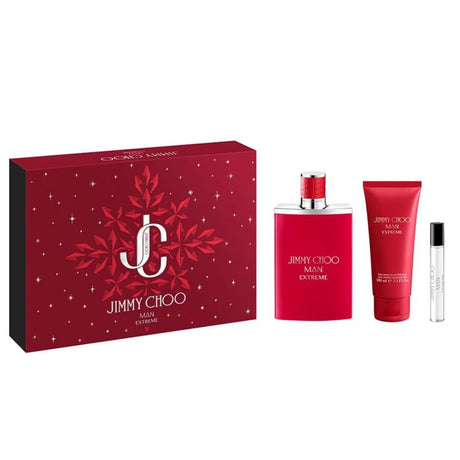 Jimmy Choo – Man Extreme Eau De Parfum 100ml + Eau De Parfum 7.5ml + Shower Gel 100ml - Feel You