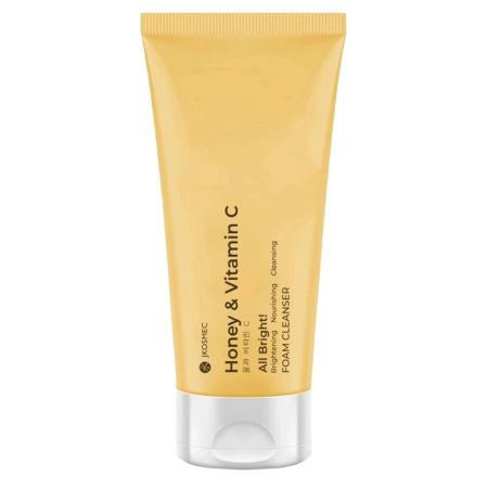 Jkosmec - All Bright Cleansing Foam Honey & Vitamin C - 180ml - Feel You