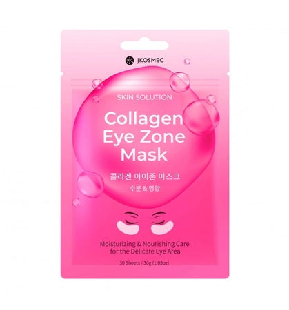 Jkosmec - Skin Solution Collagen Eye Zone Mask - Collagen Eye Patches - 30pcs - Feel You