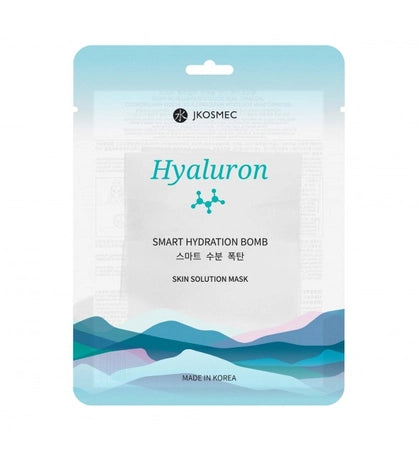 Jkosmec - Skin Solution Hyaluron Mask - Moisturizing Face Sheet Mask - 1pc/25ml - Feel You