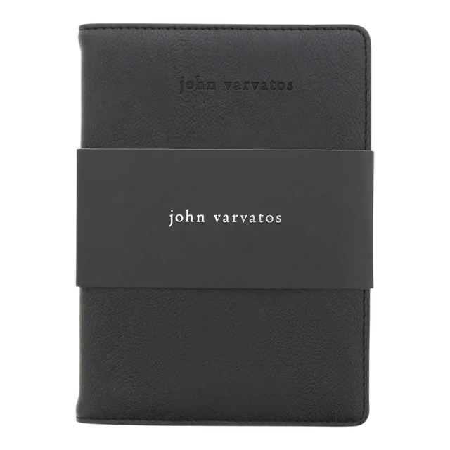 John Varvatos, Notebook, GWP Notebook, Black - Feel You