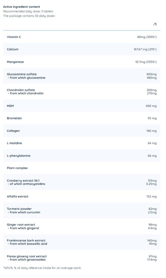 Joint Support Forte - 90 Таблетки - Feel You