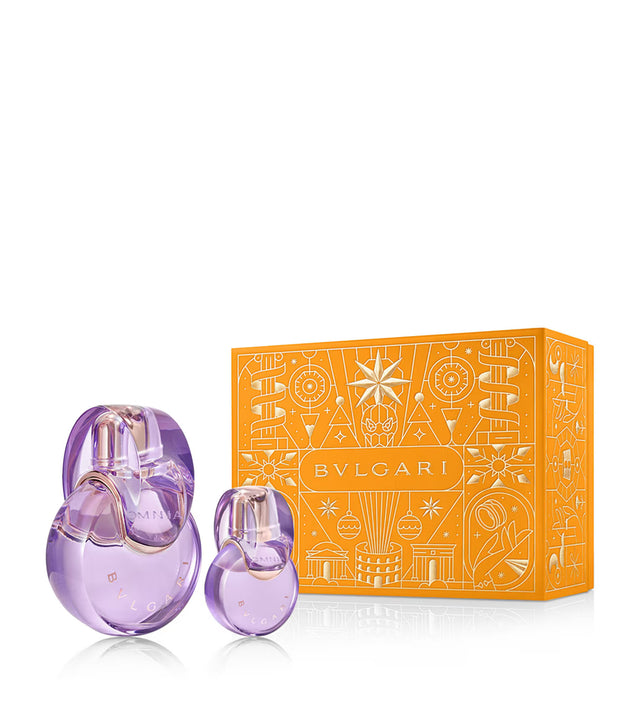Juice Fragrance Xmas 2024 Set Bvlgari: Omnia Amethyste, Eau De Toilette, For Women, 100 ml + Omnia Amethyste, Eau De Toilette, For Women, 15 ml *Miniature - Feel You
