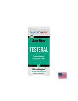 Билкова тестостерон формула - Just Men® Testeral, 60 сублингвални таблетки Superior Source - Feel You