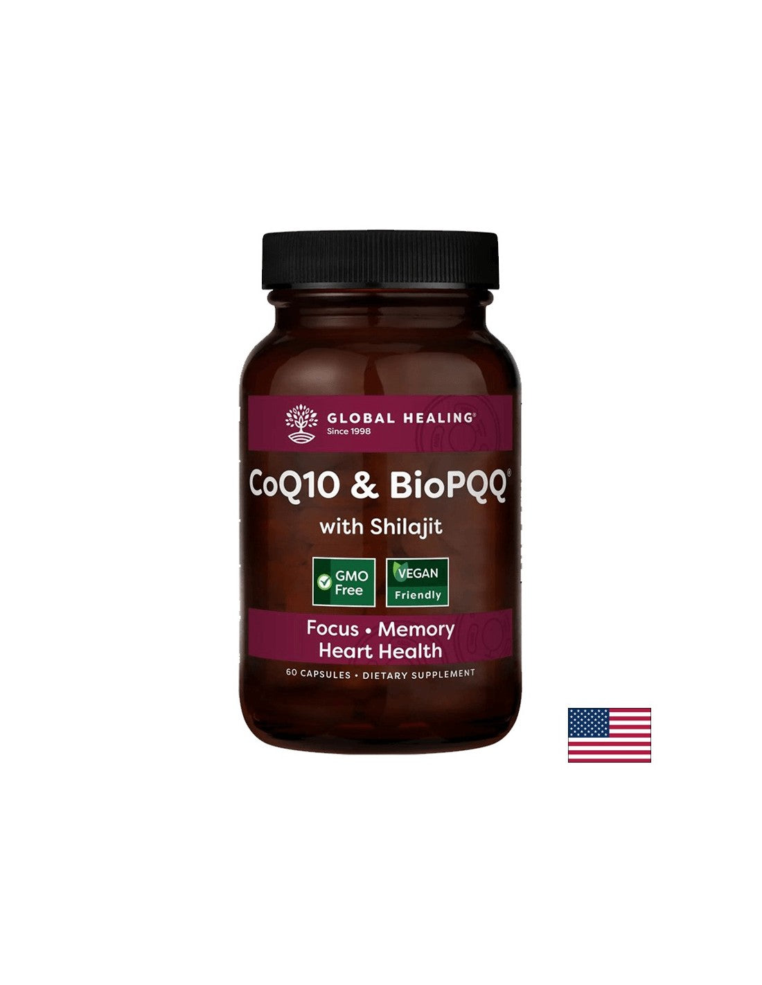 Антиоксидант за сърдечното и неврологичното здраве - Kоензим Q10 + Био Пиролохинолин хинон & Шилажит, 60 капсули - Feel You