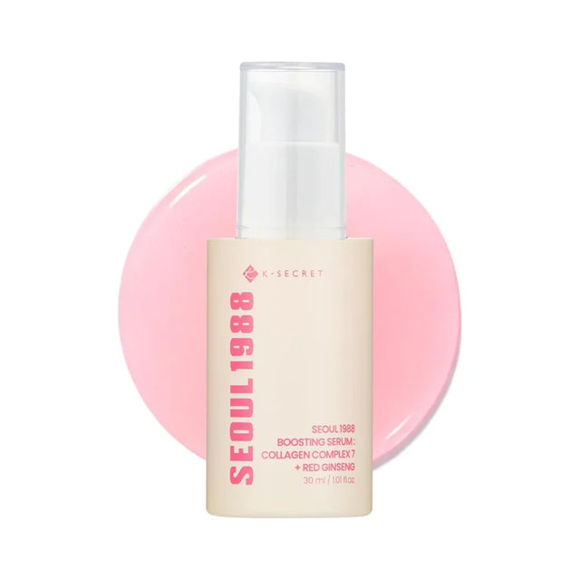 K-SECRET - SEOUL 1988 Boosting Serum : Collagen Complex 7 + Red Ginseng - 30ml - Feel You