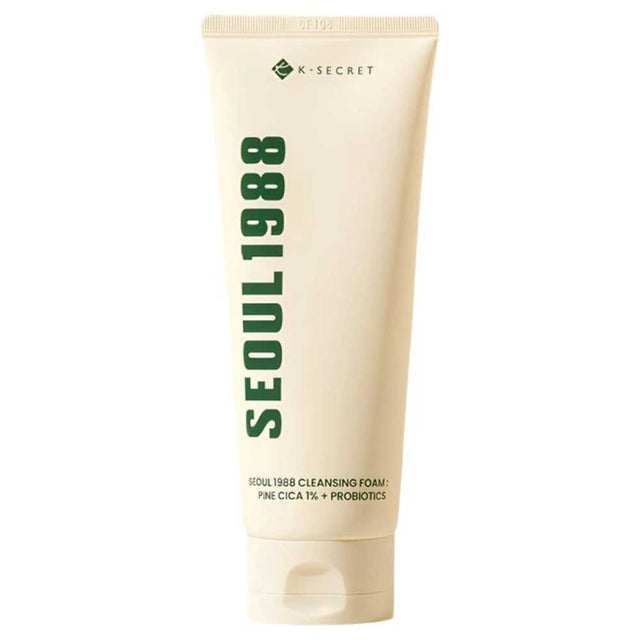 K-SECRET - SEOUL 1988 Cleansing Foam: Pine Cica 1% + Probiotics, 150ml - Feel You